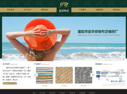 溫嶺市金宇紙草布藝編織廠網(wǎng)站建設(shè)方案